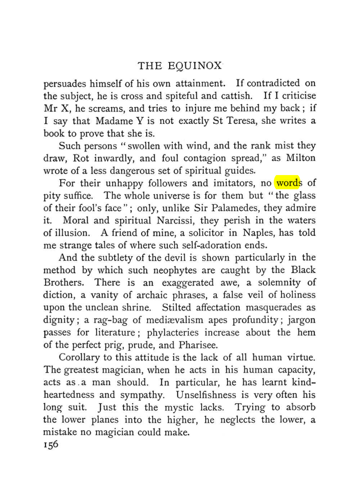 Original scan of The Equinox (Volume I, Number VI), PDF page 164
