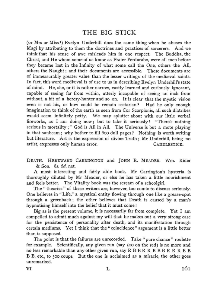 Original scan of The Equinox (Volume I, Number VI), PDF page 169