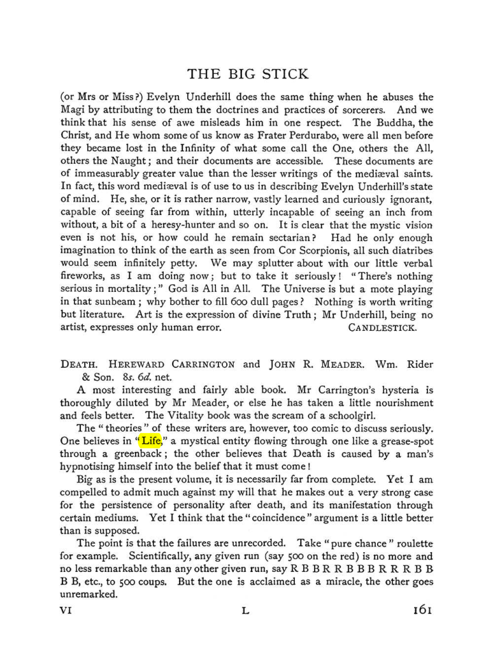 Original scan of The Equinox (Volume I, Number VI), PDF page 169