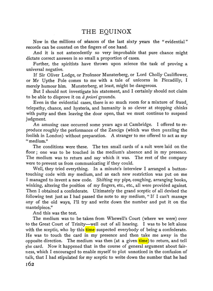 Original scan of The Equinox (Volume I, Number VI), PDF page 170