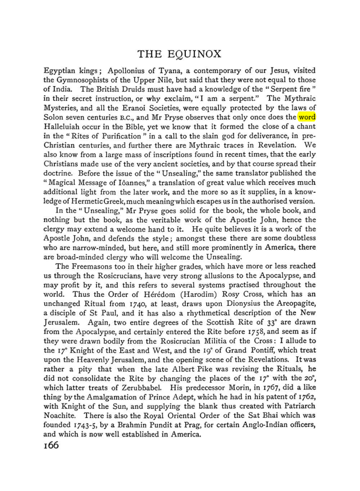 Original scan of The Equinox (Volume I, Number VI), PDF page 174
