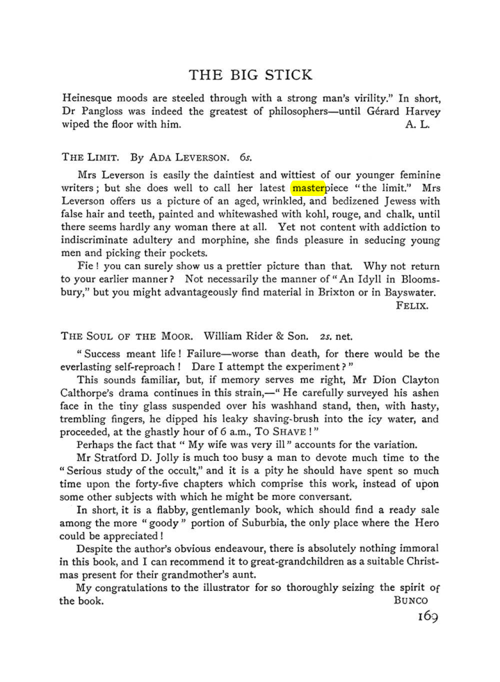Original scan of The Equinox (Volume I, Number VI), PDF page 177