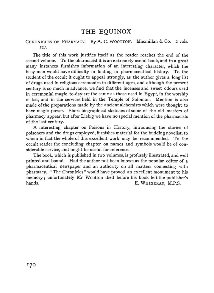 Original scan of The Equinox (Volume I, Number VI), PDF page 178