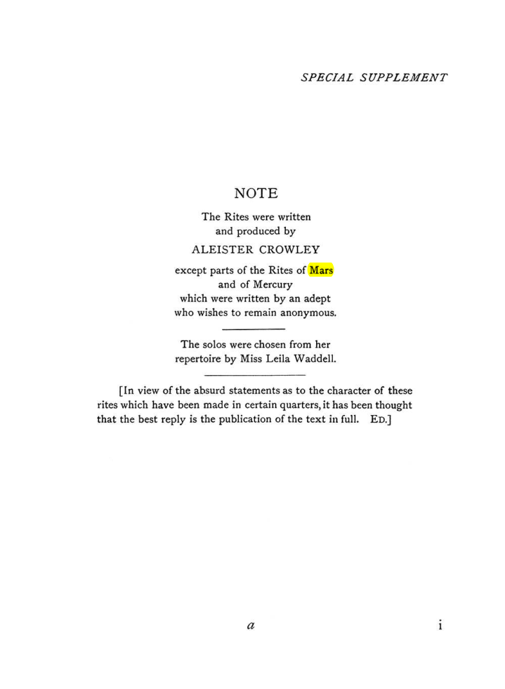 Original scan of The Equinox (Volume I, Number VI), PDF page 179