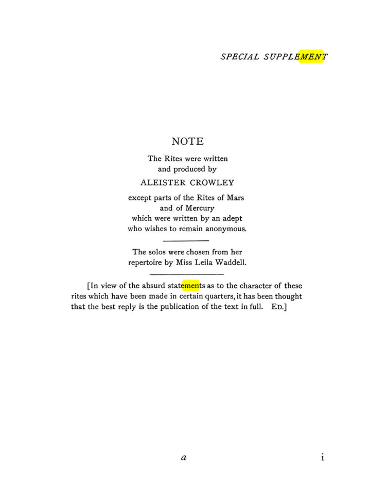 Original scan of The Equinox (Volume I, Number VI), PDF page 179