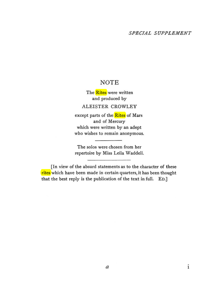 Original scan of The Equinox (Volume I, Number VI), PDF page 179