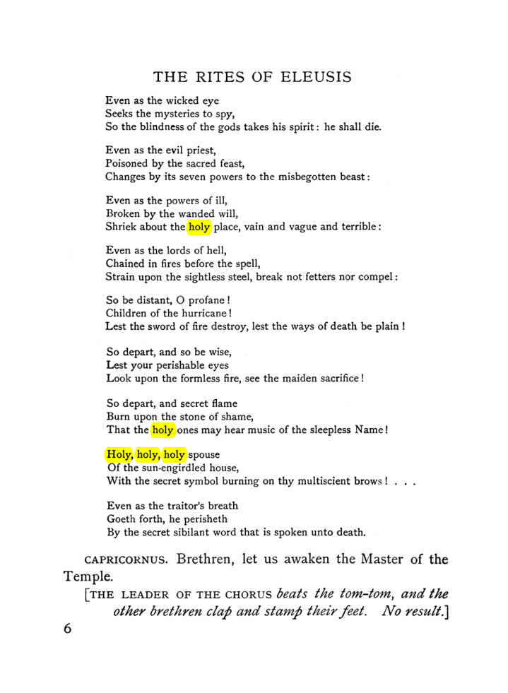 Original scan of The Equinox (Volume I, Number VI), PDF page 188