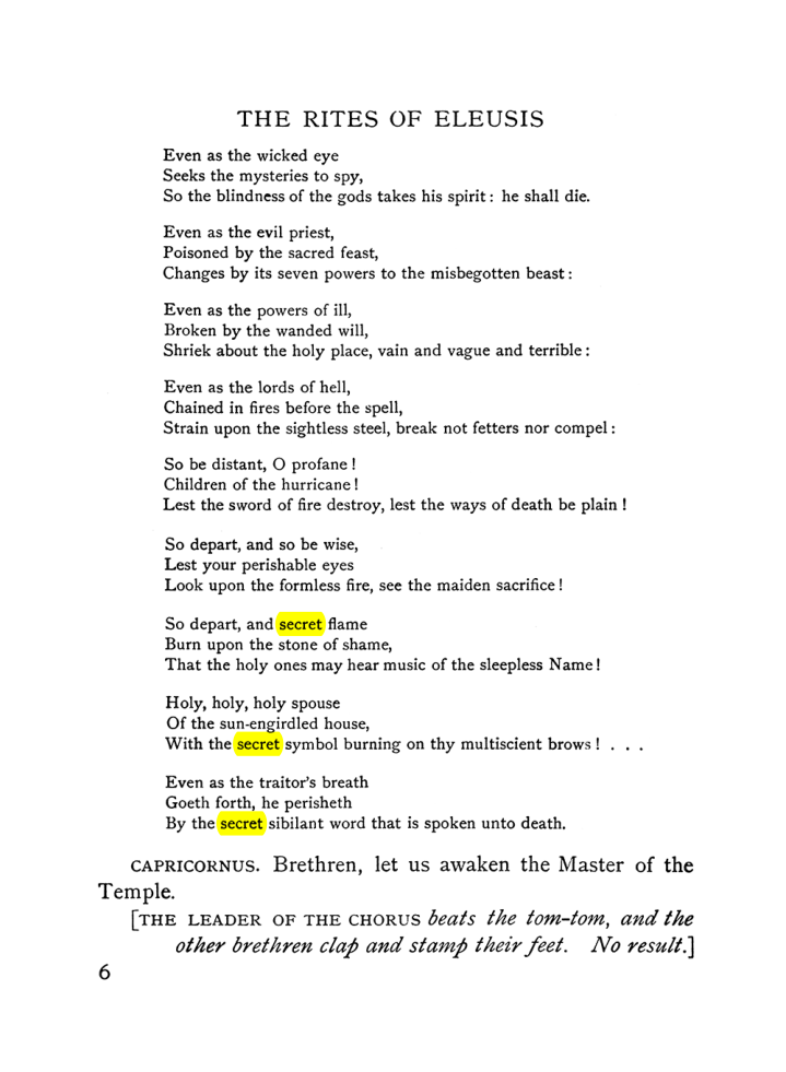 Original scan of The Equinox (Volume I, Number VI), PDF page 188
