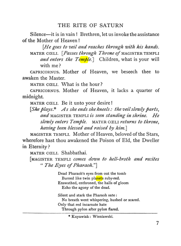 Original scan of The Equinox (Volume I, Number VI), PDF page 189