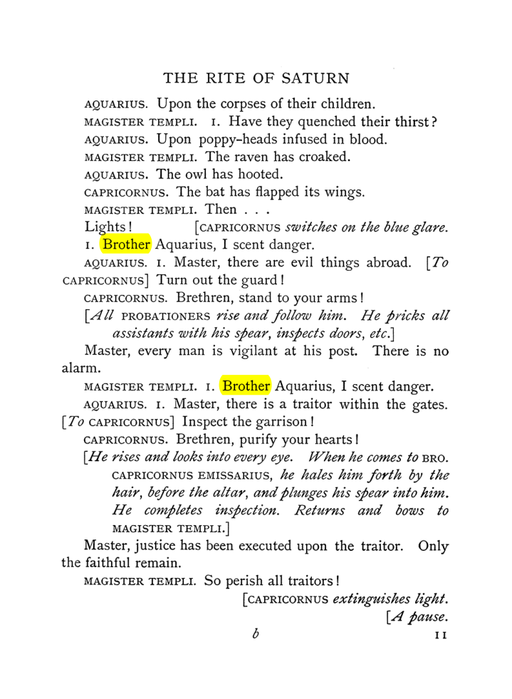 Original scan of The Equinox (Volume I, Number VI), PDF page 193