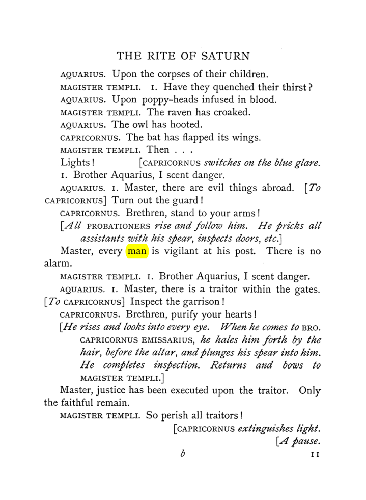 Original scan of The Equinox (Volume I, Number VI), PDF page 193