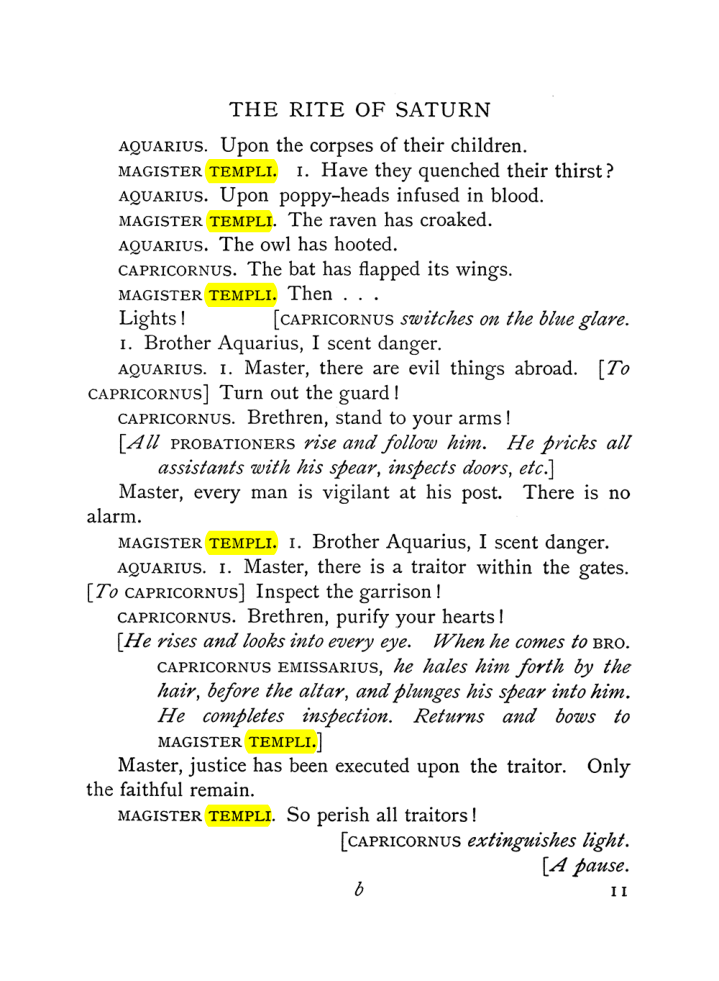 Original scan of The Equinox (Volume I, Number VI), PDF page 193