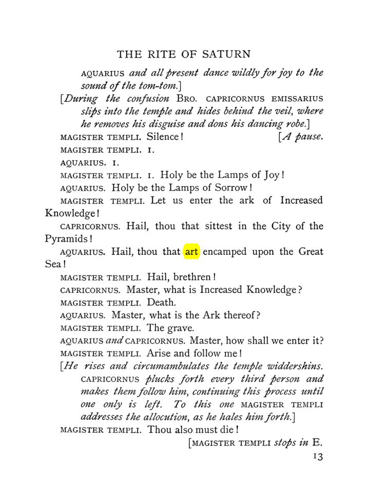 Original scan of The Equinox (Volume I, Number VI), PDF page 195