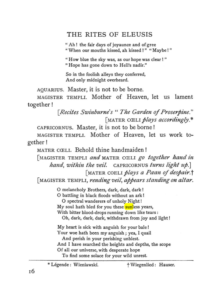 Original scan of The Equinox (Volume I, Number VI), PDF page 198