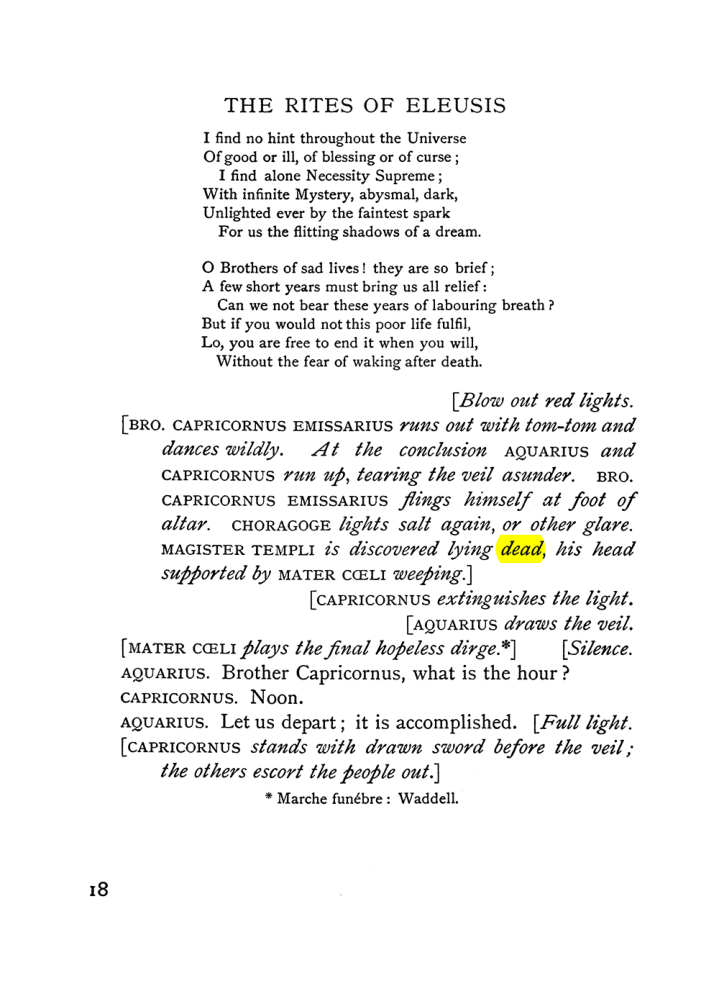 Original scan of The Equinox (Volume I, Number VI), PDF page 200