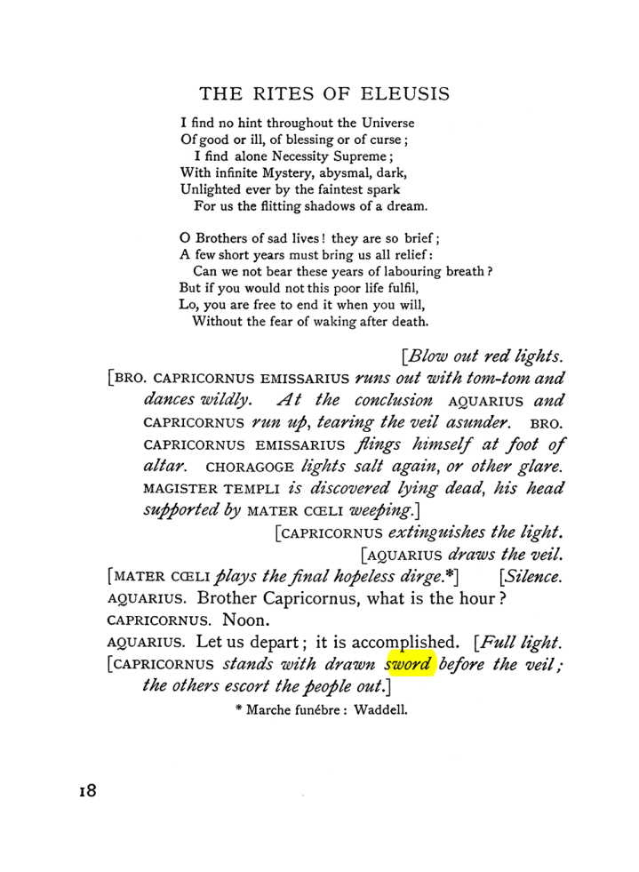 Original scan of The Equinox (Volume I, Number VI), PDF page 200