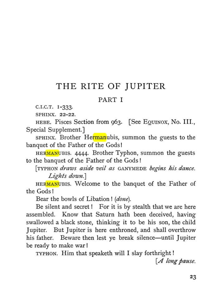 Original scan of The Equinox (Volume I, Number VI), PDF page 203