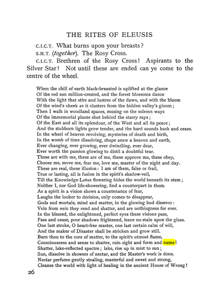 Original scan of The Equinox (Volume I, Number VI), PDF page 206