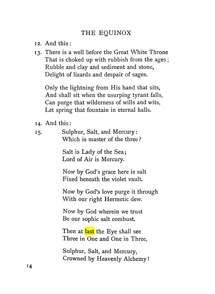 Original scan of The Equinox (Volume I, Number VI), PDF page 22