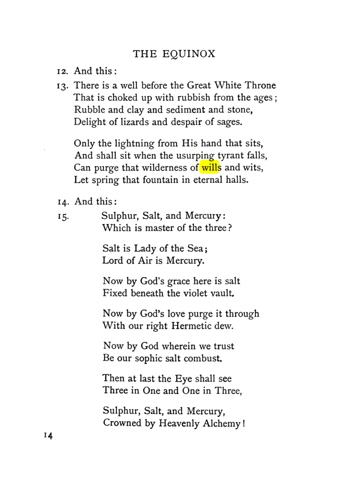 Original scan of The Equinox (Volume I, Number VI), PDF page 22