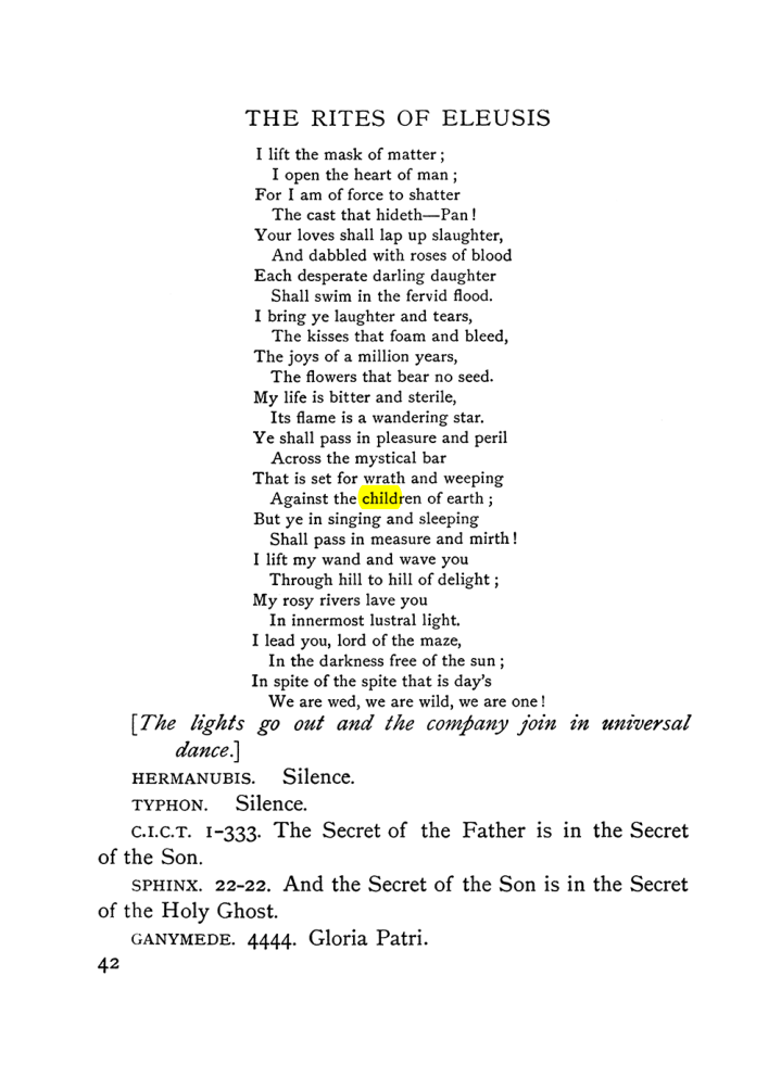 Original scan of The Equinox (Volume I, Number VI), PDF page 222