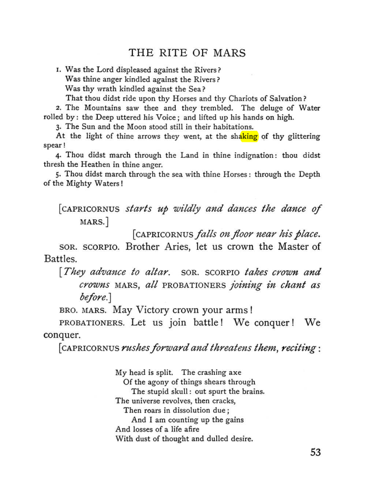 Original scan of The Equinox (Volume I, Number VI), PDF page 231