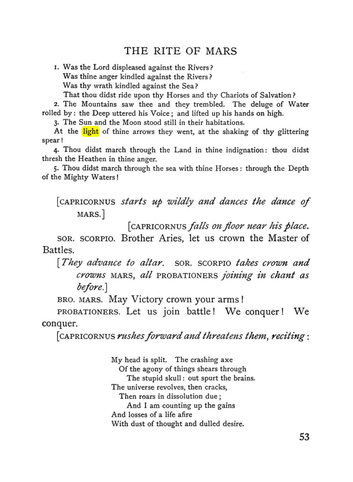 Original scan of The Equinox (Volume I, Number VI), PDF page 231
