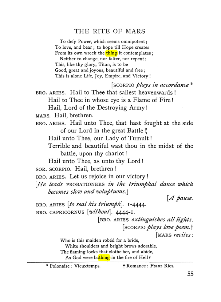 Original scan of The Equinox (Volume I, Number VI), PDF page 233