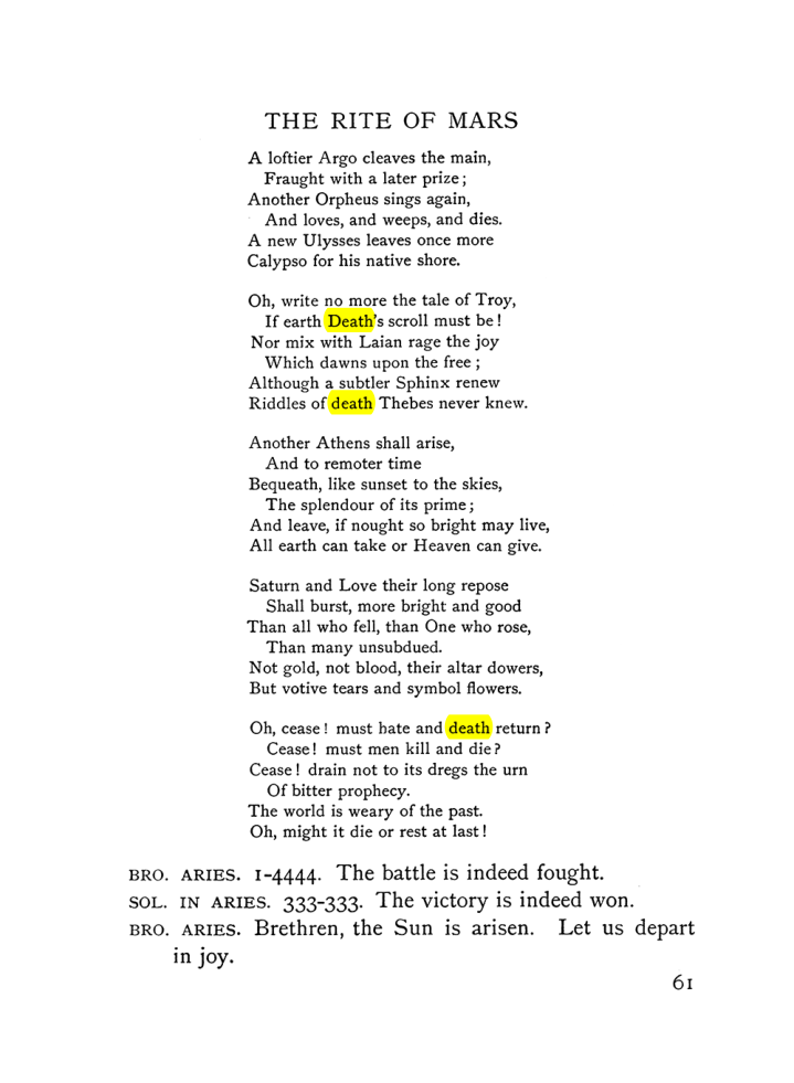 Original scan of The Equinox (Volume I, Number VI), PDF page 239