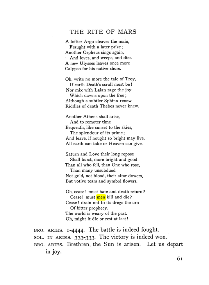 Original scan of The Equinox (Volume I, Number VI), PDF page 239