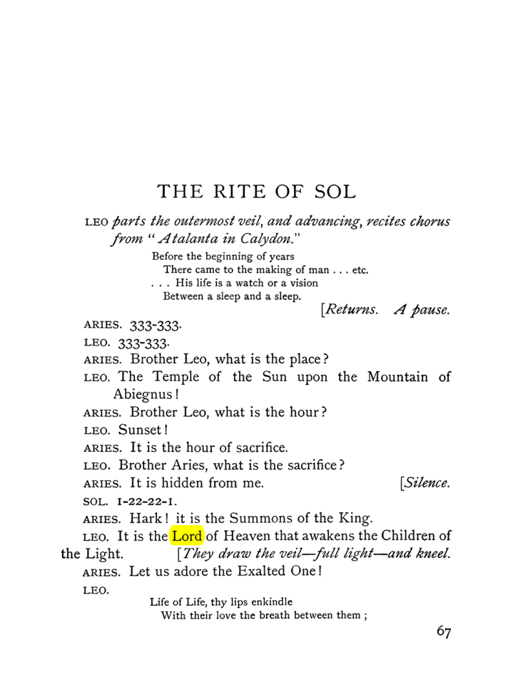 Original scan of The Equinox (Volume I, Number VI), PDF page 245