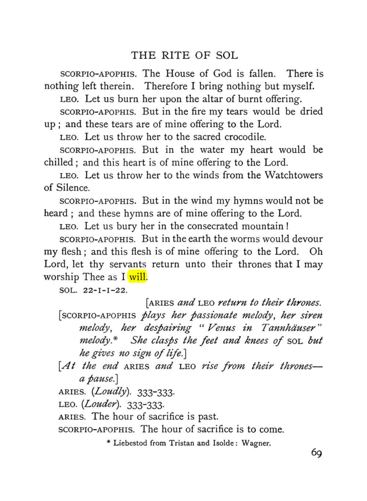 Original scan of The Equinox (Volume I, Number VI), PDF page 247