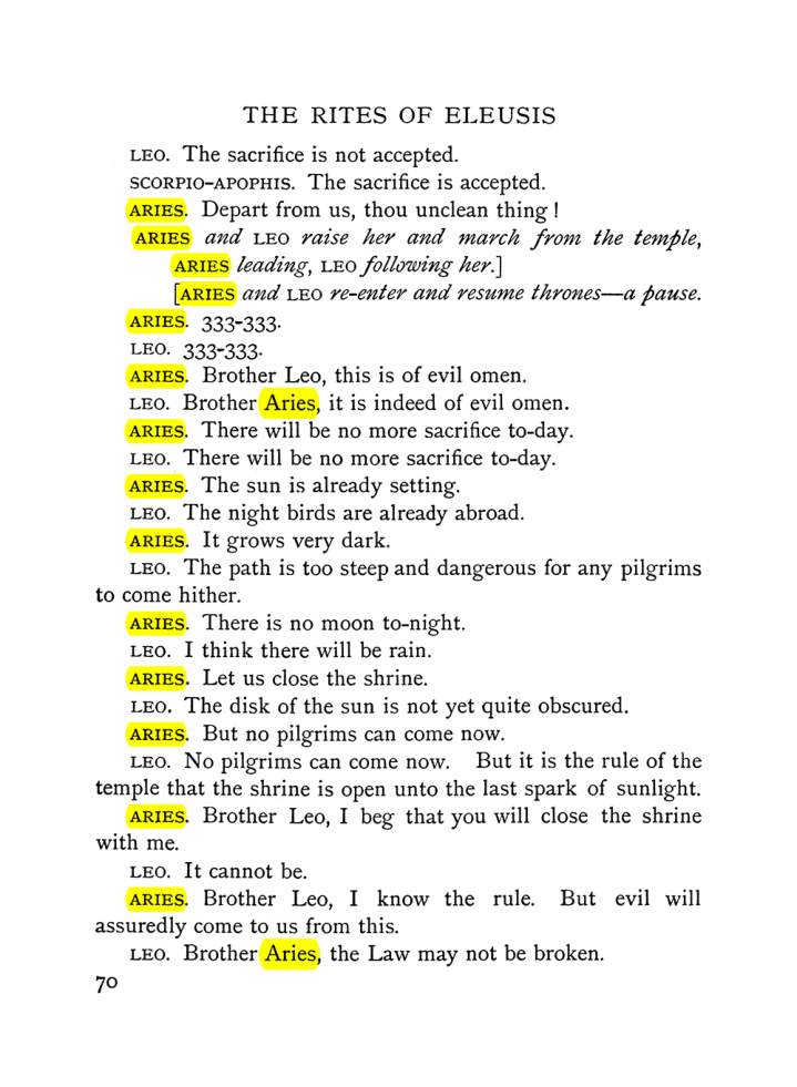 Original scan of The Equinox (Volume I, Number VI), PDF page 248
