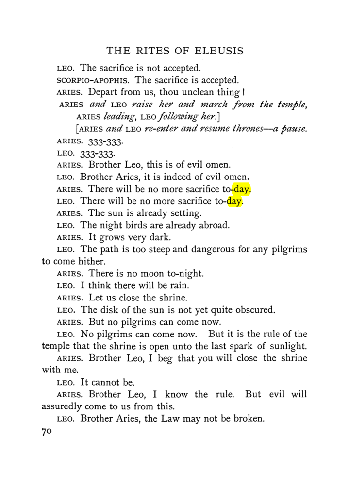 Original scan of The Equinox (Volume I, Number VI), PDF page 248