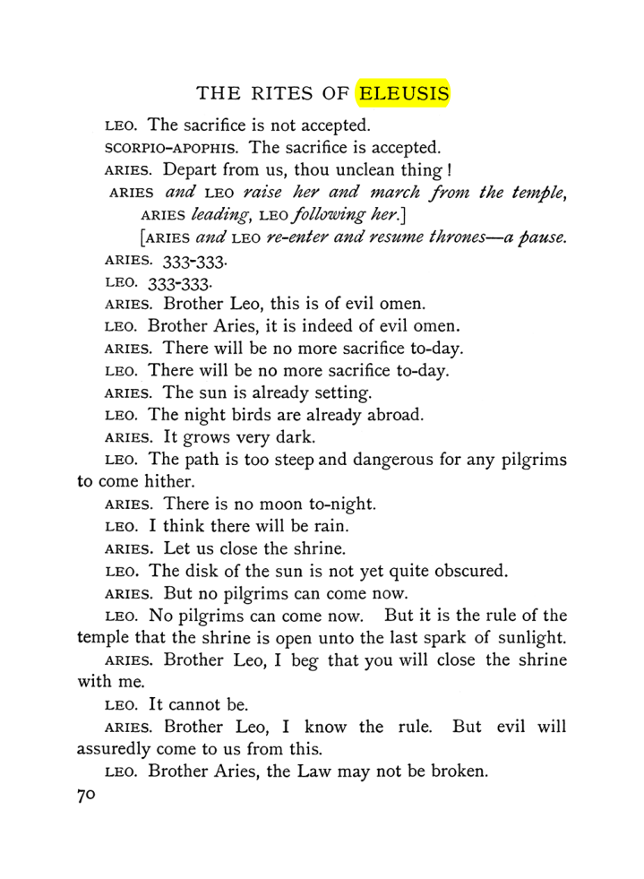Original scan of The Equinox (Volume I, Number VI), PDF page 248