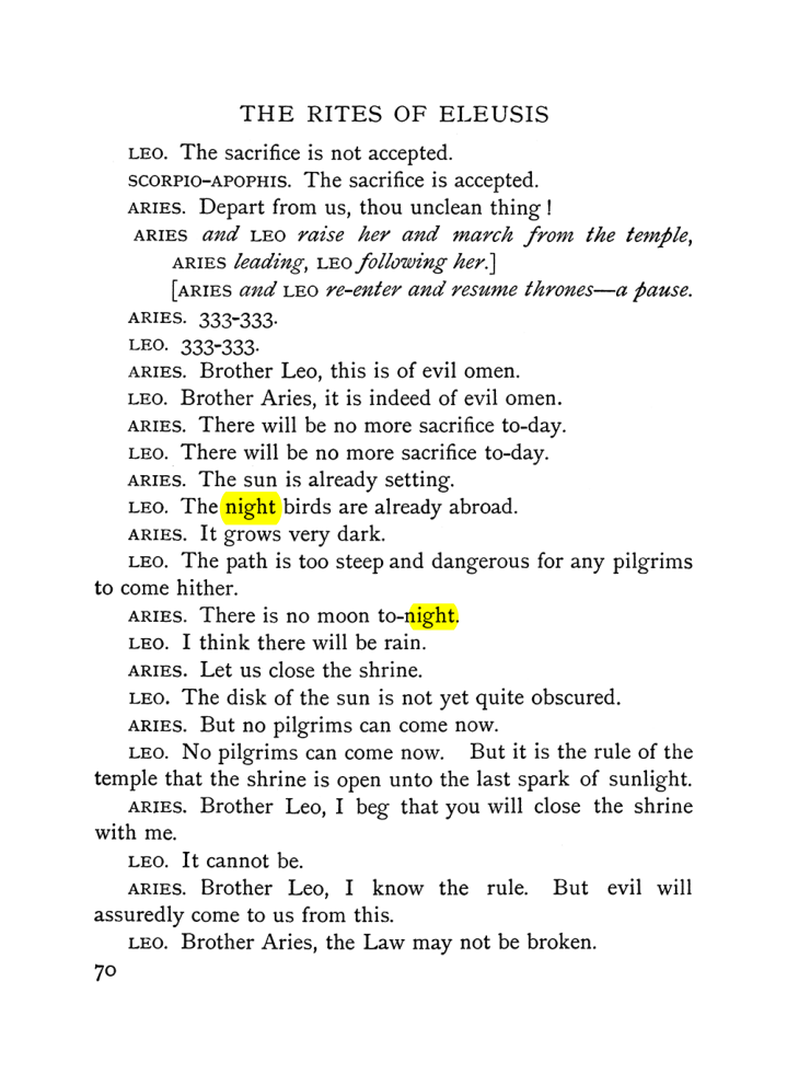 Original scan of The Equinox (Volume I, Number VI), PDF page 248