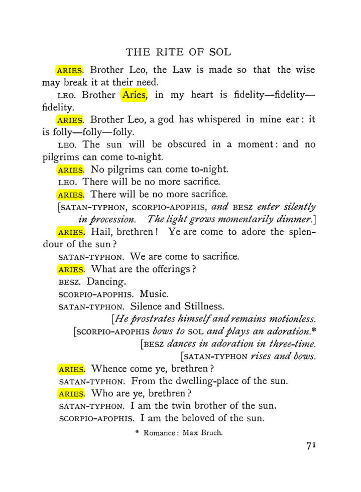 Original scan of The Equinox (Volume I, Number VI), PDF page 249