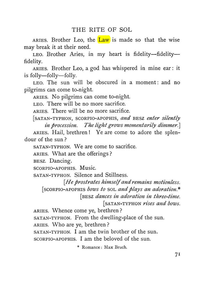 Original scan of The Equinox (Volume I, Number VI), PDF page 249