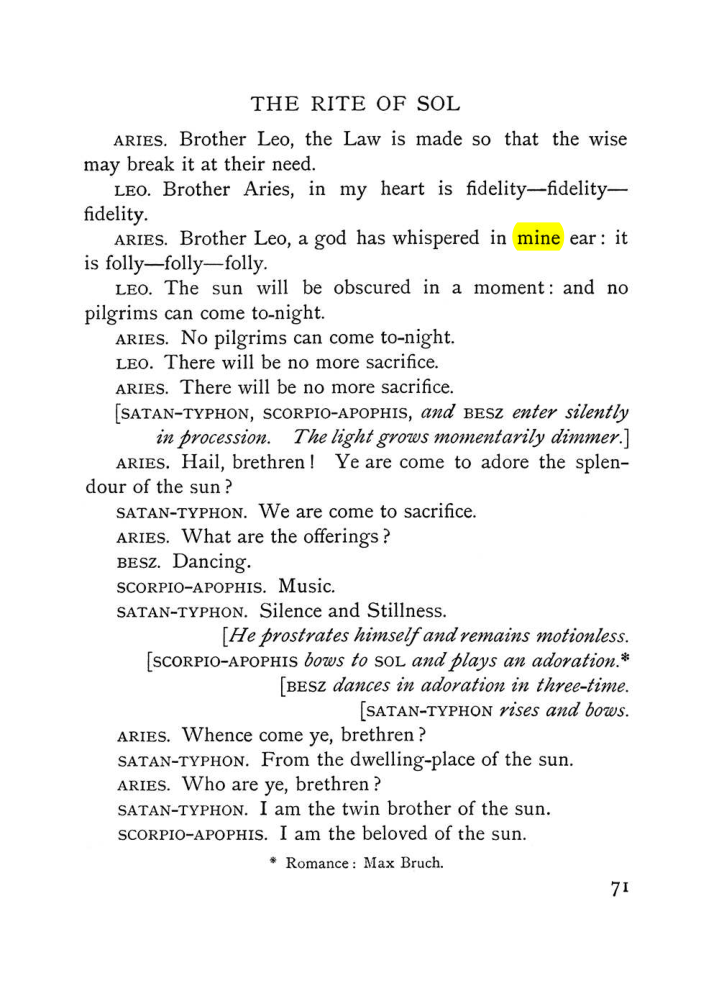 Original scan of The Equinox (Volume I, Number VI), PDF page 249