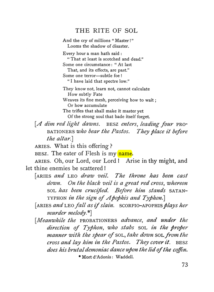 Original scan of The Equinox (Volume I, Number VI), PDF page 251