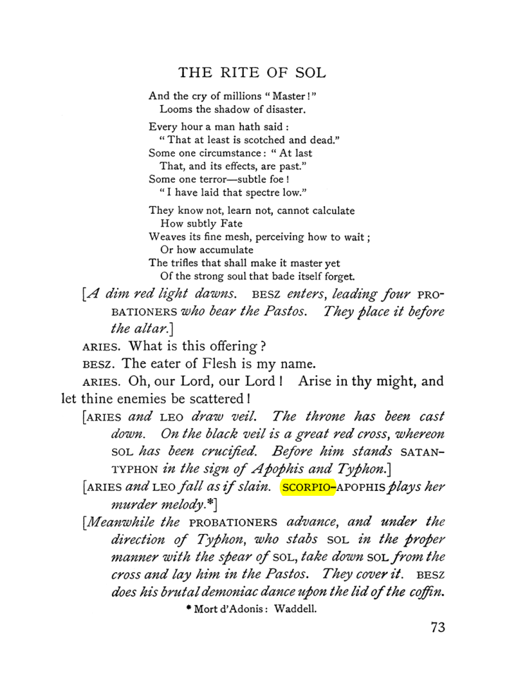 Original scan of The Equinox (Volume I, Number VI), PDF page 251