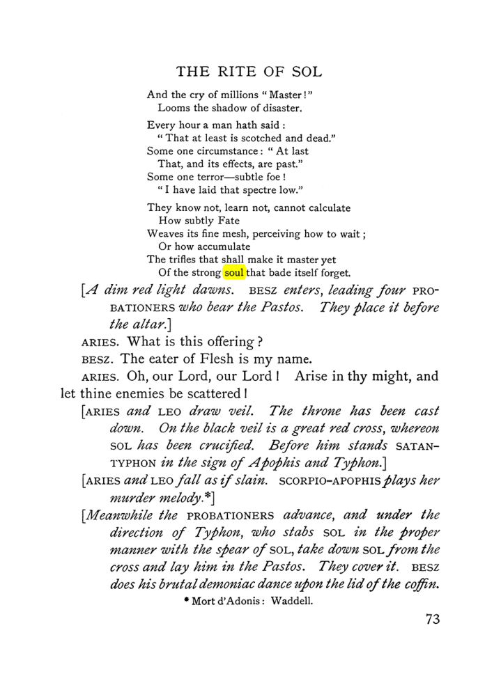 Original scan of The Equinox (Volume I, Number VI), PDF page 251