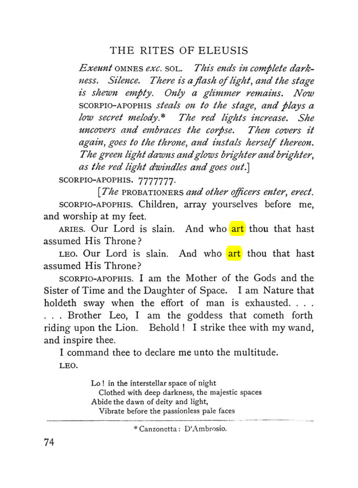 Original scan of The Equinox (Volume I, Number VI), PDF page 252