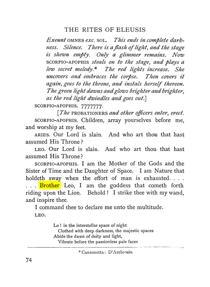 Original scan of The Equinox (Volume I, Number VI), PDF page 252