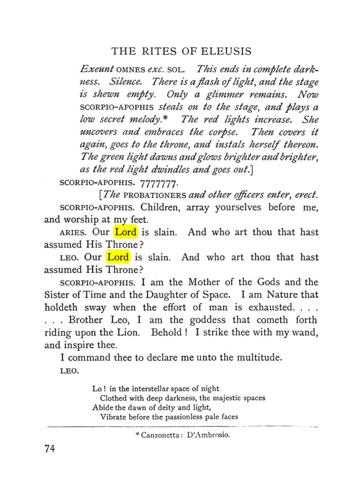 Original scan of The Equinox (Volume I, Number VI), PDF page 252