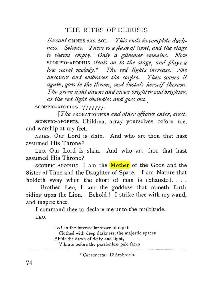 Original scan of The Equinox (Volume I, Number VI), PDF page 252