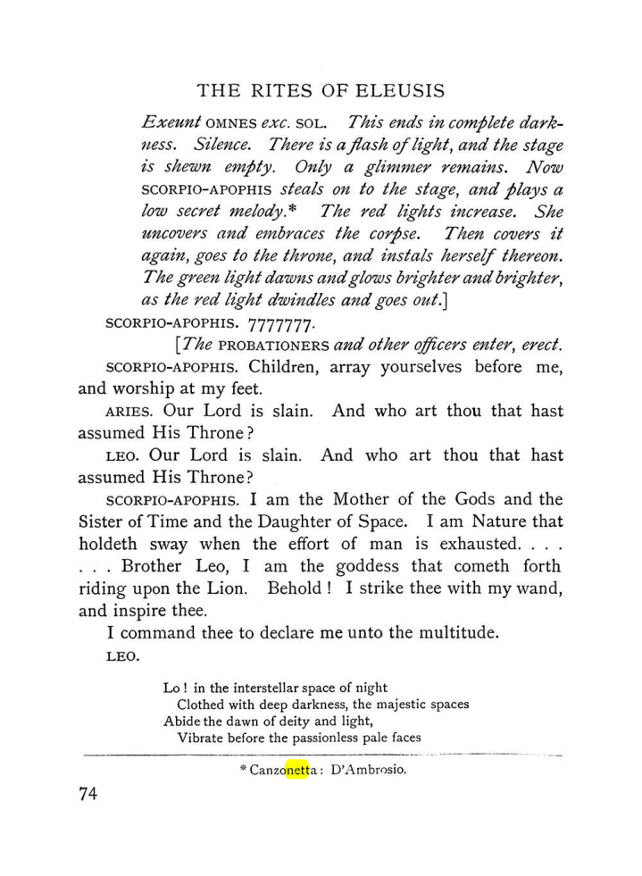 Original scan of The Equinox (Volume I, Number VI), PDF page 252