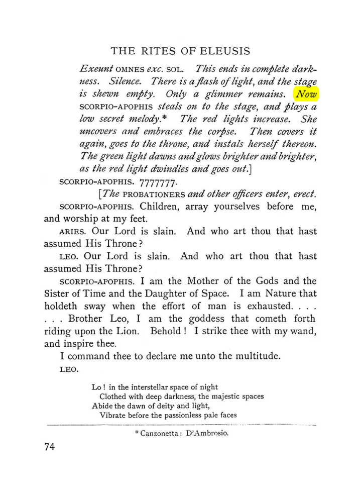 Original scan of The Equinox (Volume I, Number VI), PDF page 252