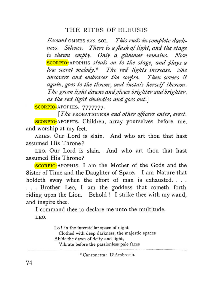 Original scan of The Equinox (Volume I, Number VI), PDF page 252