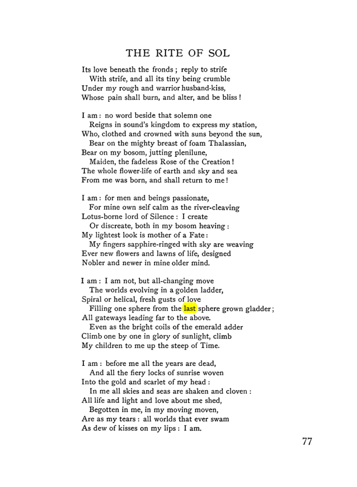 Original scan of The Equinox (Volume I, Number VI), PDF page 255